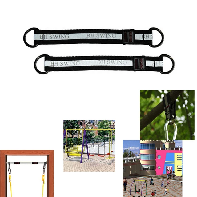 1 Pair Sewing Belts Tree Hanging Straps Indoor Hanging Belt Outdoor Playground Garden Sports Swing Connector Belt Toys 4