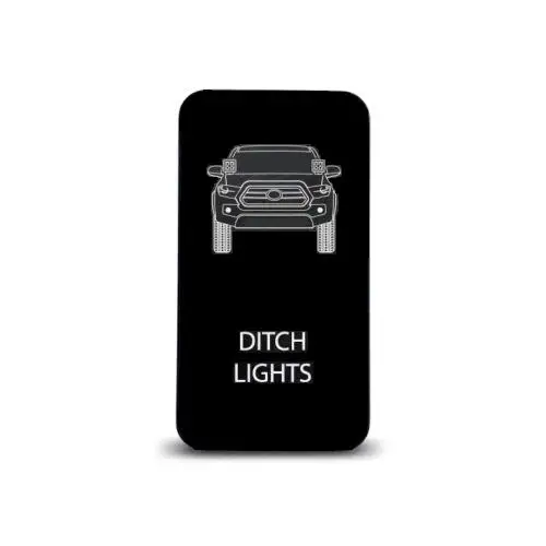 

DITCH LIGHTS push Switch Button LED with Wires For Toyota Land Fortuner Tacoma