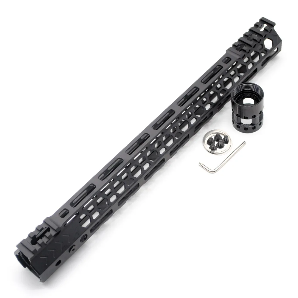 TriRock 1" дюймовый M-lok Handguard рельсовый прицел система крепления с/нет 3 шт MLOK рельсовые секции черный/красный/Тан Fit. 223/5. 56