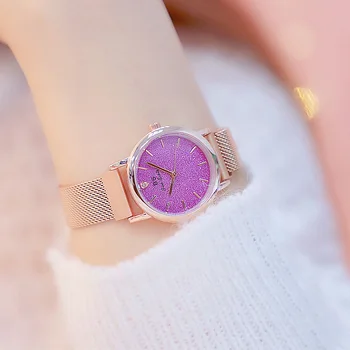 

Latest design Diamond watch quartz wristwatches Women's watches pink dial Watchbands not mechanical wristwatches