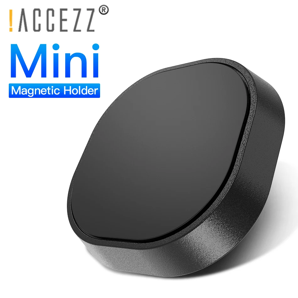 ACCEZZ мини-магнитный держатель для мобильного телефона для Apple iPhone 11 Pro Max XS MAX XR Универсальный Магнит стены стол панельный крепимый Держатель подставка