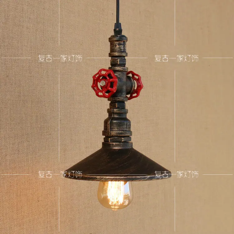 Conduit droplight, индивидуальная одежда для гостиной, магазин одежды, проездной бар, промышленное искусство, Ностальгический ретро droplight
