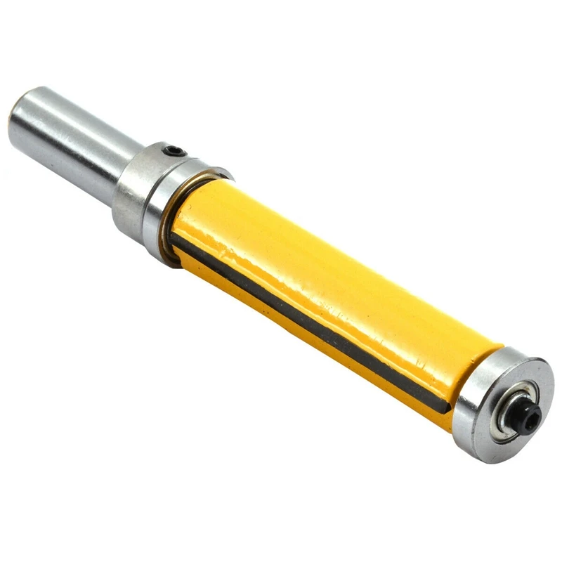 HLZS-1Pc фрезерный станок с заподлицо 1/2 дюйма с хвостовиком и нижним подшипником деревообрабатывающий резак инструмент для резки древесины