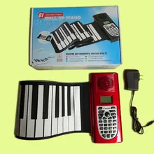 Рулон пианино новые продукты 61 Ключ Силиконовое электронное пианино обработка