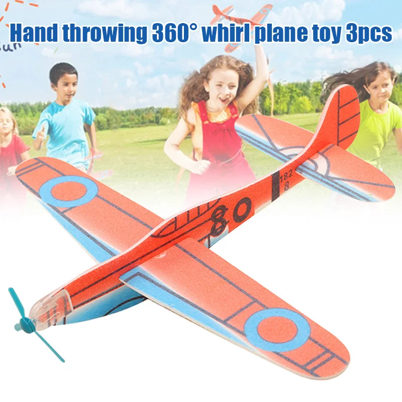 

Hand Throwing Gliding Small Plane EPP Foam Aviation Model Children's Educational Toys M09