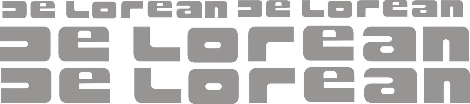 Для 4 шт. DMC DE Lorean Delorean наклейки графика Ретро Назад в будущее | Автомобили и