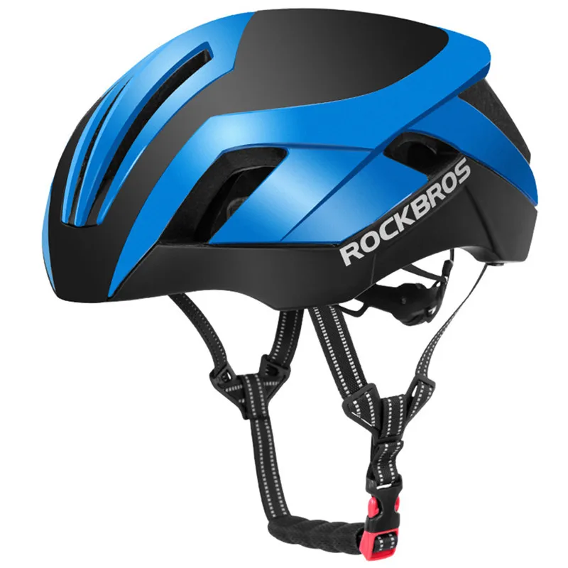 blue black Шлем для горного велосипеда для взрослых 3 в 1 MTB шоссейные велосипедные шлемы мужские защитные шлемы интегрально отлитые пневматические велосипедные шлемы - Цвет: blue black