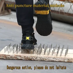 Hot Selling Industrial Protective Fashion Breathable Work Boot Casual Trainers Steel Toe Safety Shoes for Men /safety shoes