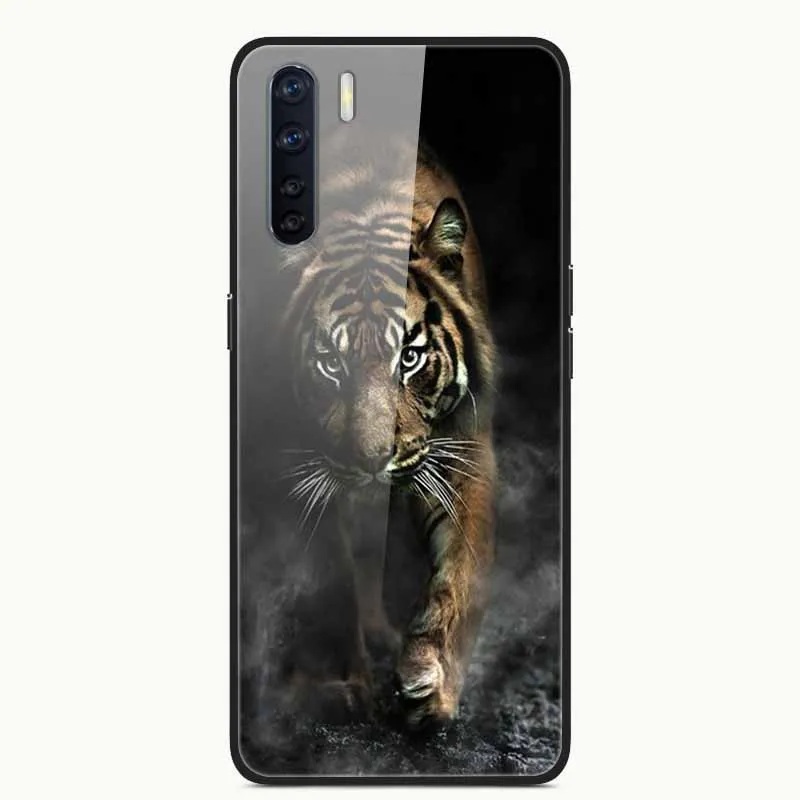 Premium Tempered Glass Hard Back Case - Elegant Protection