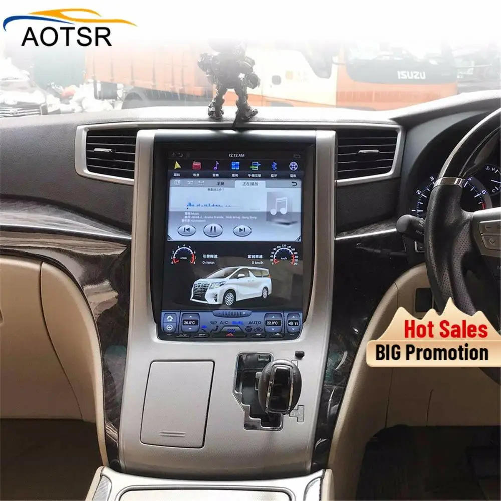 PX6 вертикальный экран Tesla style Android 8 1 автомобильный мультимедийный плеер для Toyota