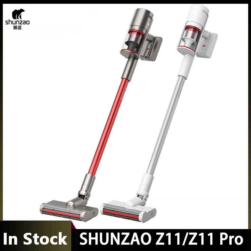 Shunzao Z11/z11 Pro Handheld Cordless Vacuum Cleaner Selfclean Hair