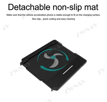 

QI car Fast wireleess charger for Lexus GS 2014 2015 2016 2017 Intelligent Infrared Fast Wireless Charging Car Phone Holder