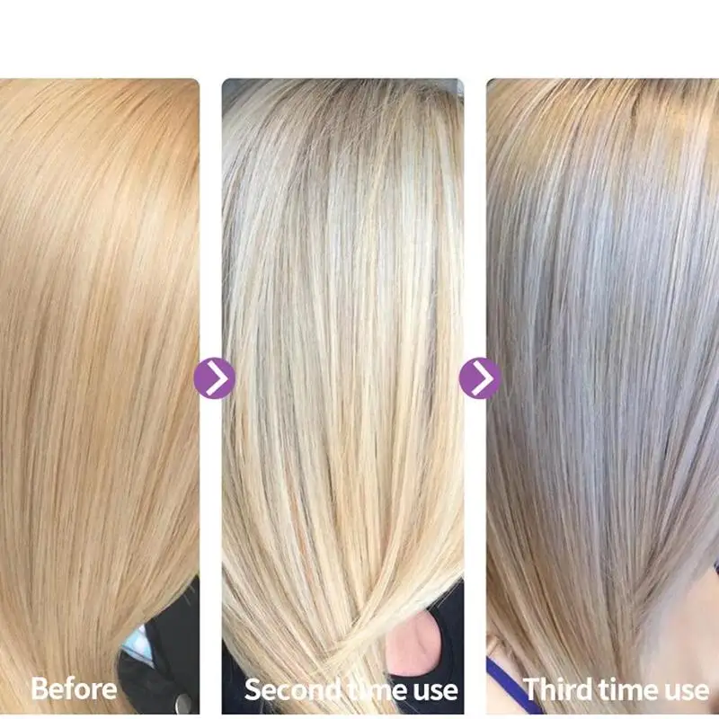 100ml Professional Highlighted Shampoo Hair Effective Purple Shampoo Revitalize Wholesale Shampoos For Blon W8G7