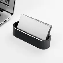 Металлический держатель для карт с деловым именем, алюминиевый стенд, Настольный Органайзер