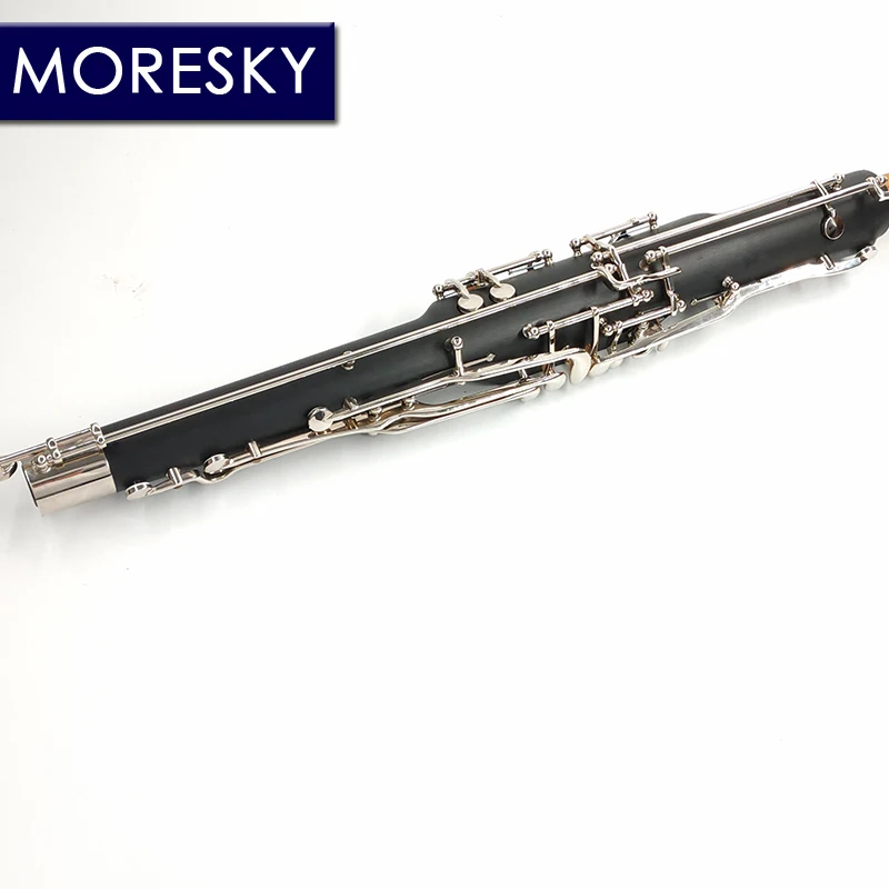 MORESKY Professional C Tone Bassoon cupronickel nickel plated keys ABS Bakelite body BS126