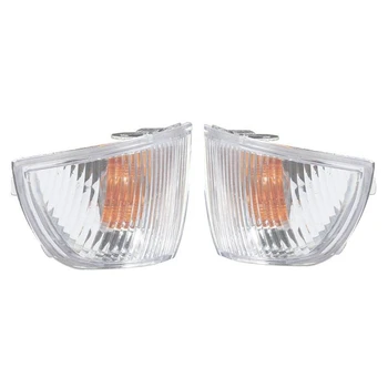 

1 Pair Car Wing Mirror Indicator Lens Lamp Side Mirror Turn Signal Cover Without Bulbs for Iveco Daily 2006-2011