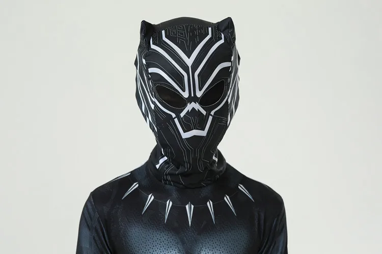 Anime Costumes 2021 new Halloween costume children's black panther suit adult party superhero role playing boy girl Christmas costume gift sexy police woman costume