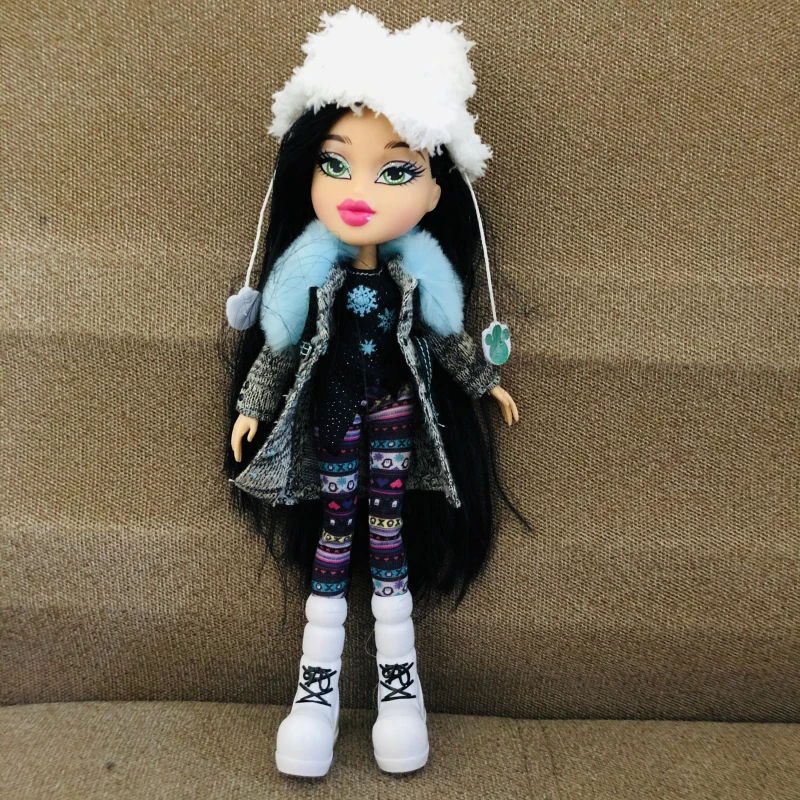 Оригинальные новые 23 см оригинальные модные фигурки BratzDoll спящие вечерние красные волосы YASMIN красивые MGAdoll лучший подарок для ребенка - Цвет: H