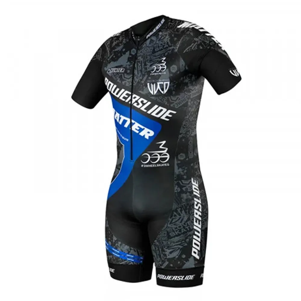 Powerline Ciclismo Pattinaggio Summer Racing Skin Suit Uomo Speed Inline Roller Skate Triathlon Set Bike Ciclismo Pro Team Tuta