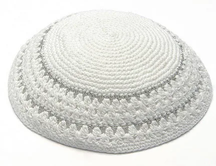 Ручная вязка YARMULKE KIPPAH KIPPOT 16/17 см | Аксессуары для одежды