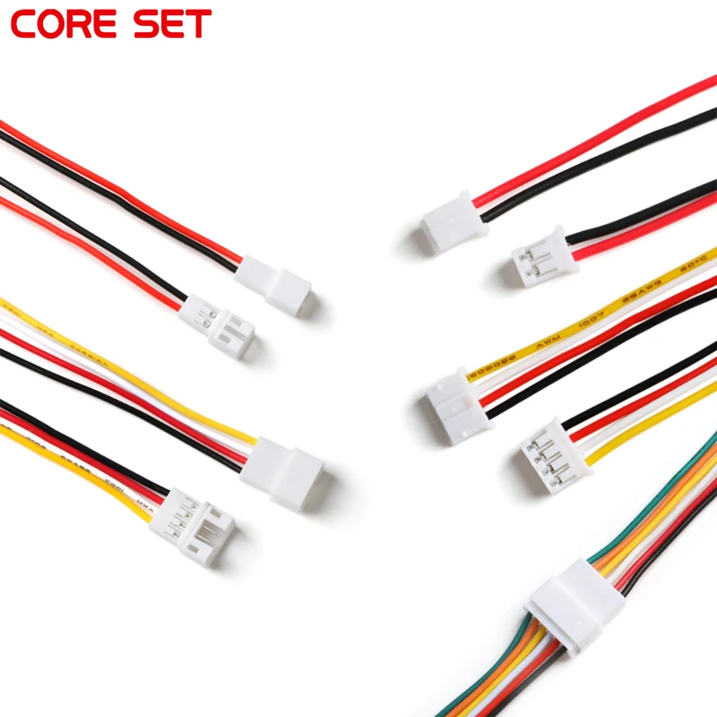 Cable Connector 5Pcs 20CM JST PH 2.0 Connector Male Female Plug Jack 2Pin Micro JST Cable