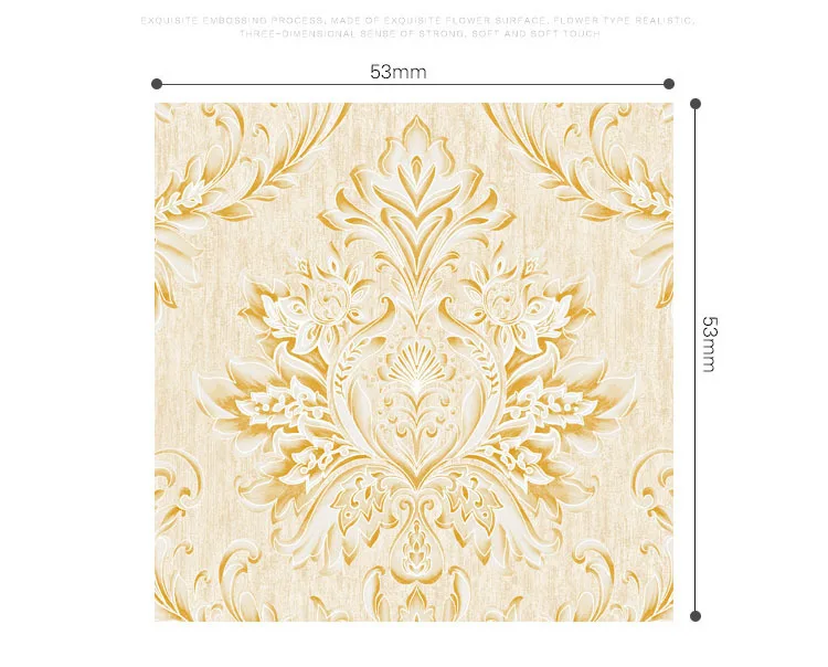 Damask роскошные обои Цветочные Резные тисненый текстурированный обои для спальни стены гостиной вертикальные полосы