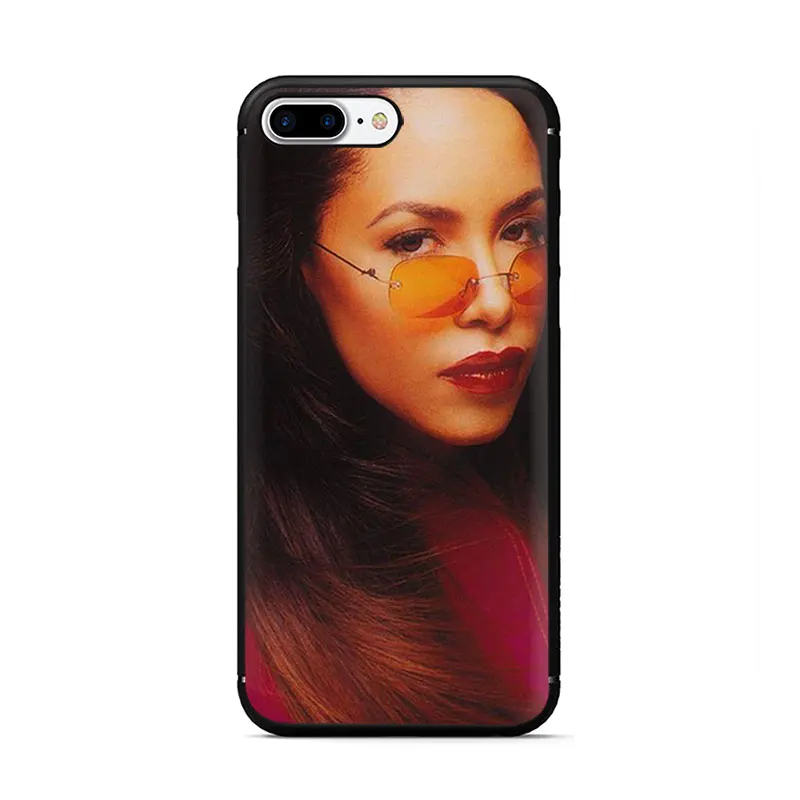 Aaliyah мягкий чехол для телефона для девочки iPhone 5 5S 6 6S Plus 7 8 Plus X XR XS 11 Pro Max - Цвет: B2