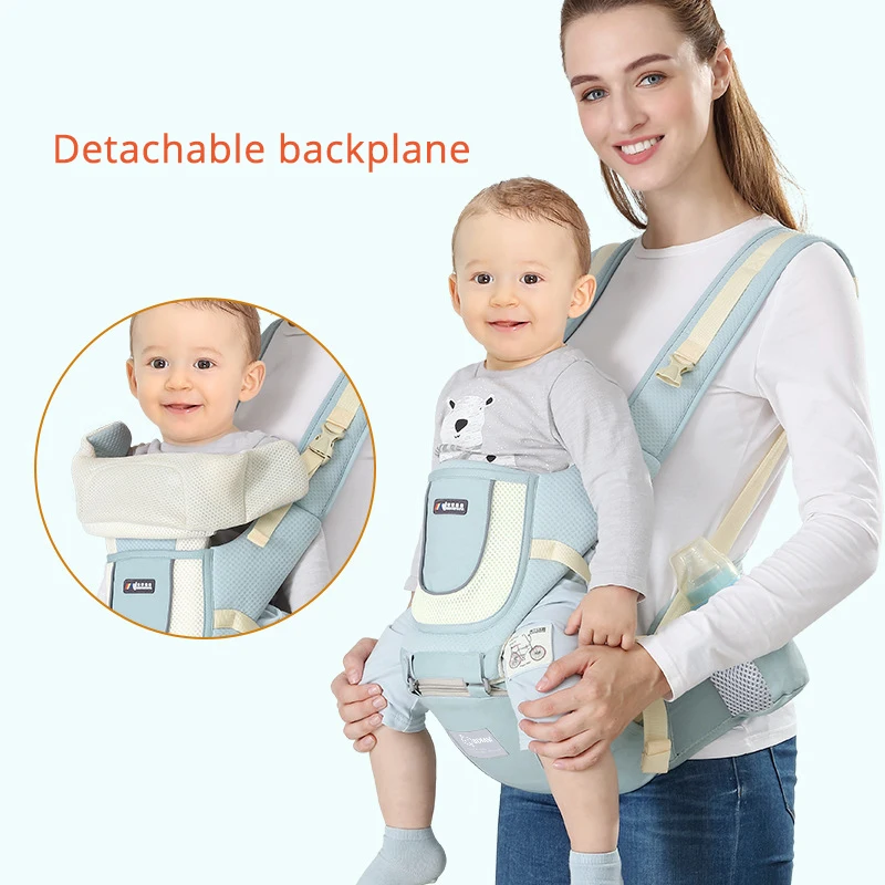 Honeylulu Baby Carrier кенгуру горизонтальный слинг для новорожденных силиконовая подушка Hipseat Многофункциональный всесезонный детский слинг