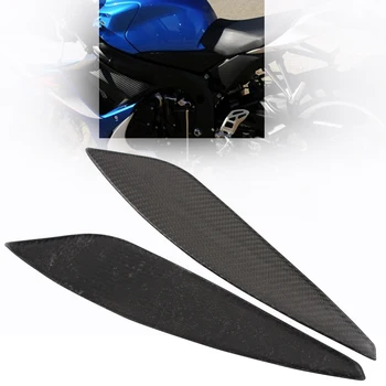 

For YAMAHA YZF R6 2003-2005 Motorcycle Black Carbon Fiber Fuel Gas Tank Side Insert Panel Injection Mold Covers Accessories