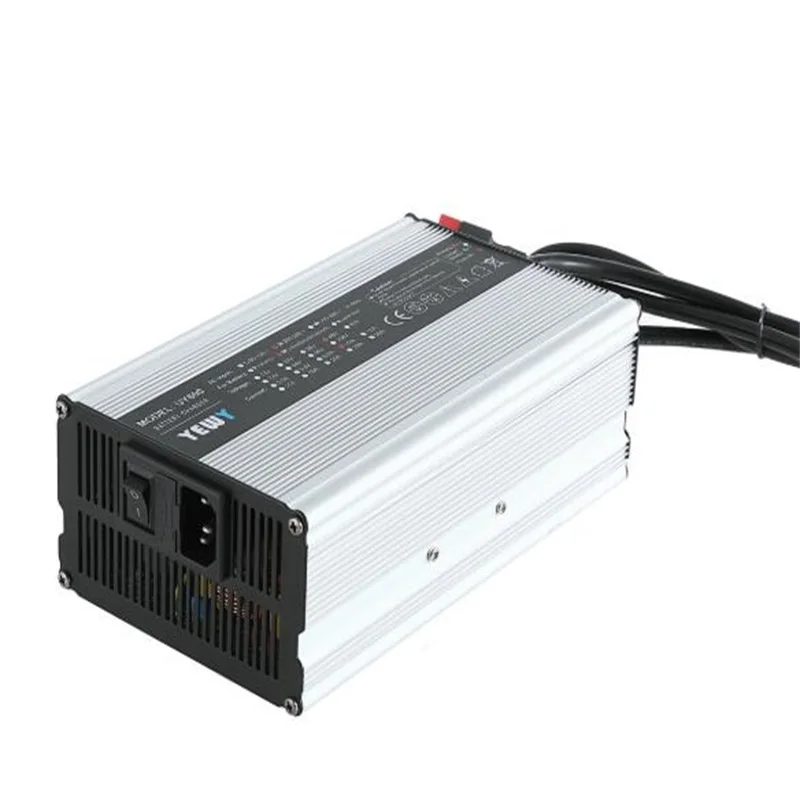 54,75 V 10A 600W зарядное устройство для 48V 15S lifepo4 Аккумуляторный блок