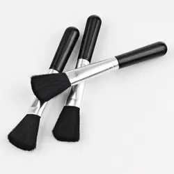 Brosse de nettoyage de voiture, brosse de nettoyage de climatiseur ordinateur dépoussiérage clavier poignée en plastique petite brosse 