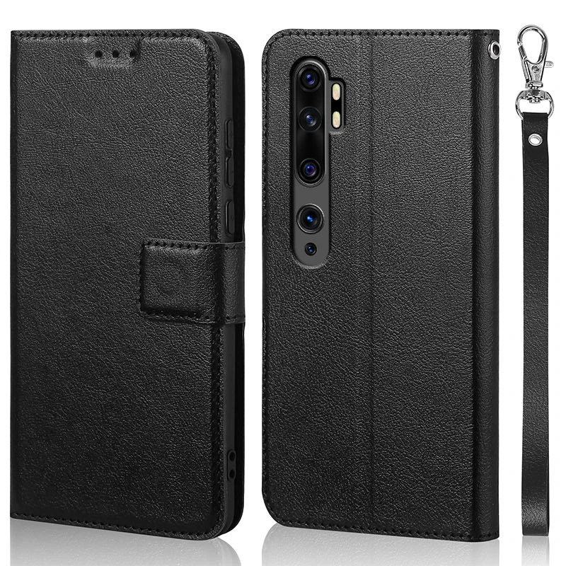 xiaomi leather case charging For Xiaomi Mi Note 10 Case for Mi Note 10 Pro flip PU leather wallet Phone Case For Xiaomi Mi CC9 Pro Case with card holder xiaomi leather case color