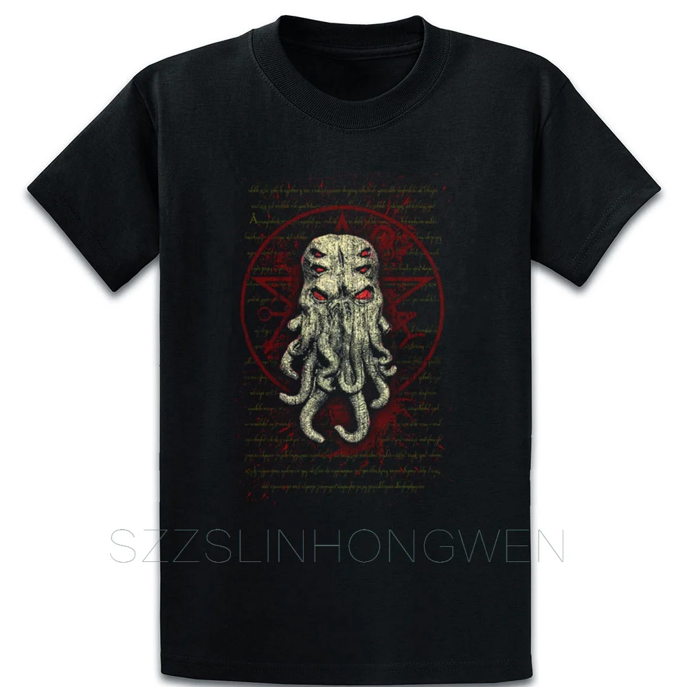 Cthulhu футболка новый стиль весна Crazy короткий рукав костюм круглый вырез Дизайн