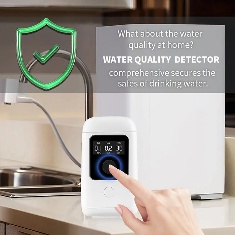 

Durable 200mAH Water Quality Tool Water Detector Indoor Home Suspended Matter Spectral Detection White Fungi Microorganisms