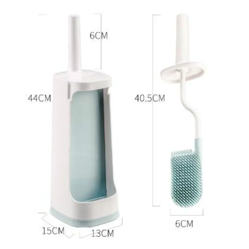 Toilet brush set 1 единица, узкое пластиковое дно для мусора с щеткой для ванны, мусорный бак 6л, мешок для мусора, диспенсер для ванной, мусорный бак, набор мусорных банок WJ11072 - Цвет: Toilet brush set