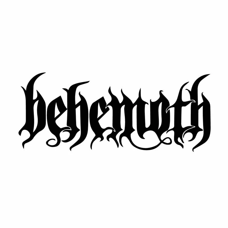 Dazzling Word Ornament Behemoth Car Sticker Automobiles Motorcycles Exterior Accessories Vinyl Decals for Honda Lada Bmw Audi