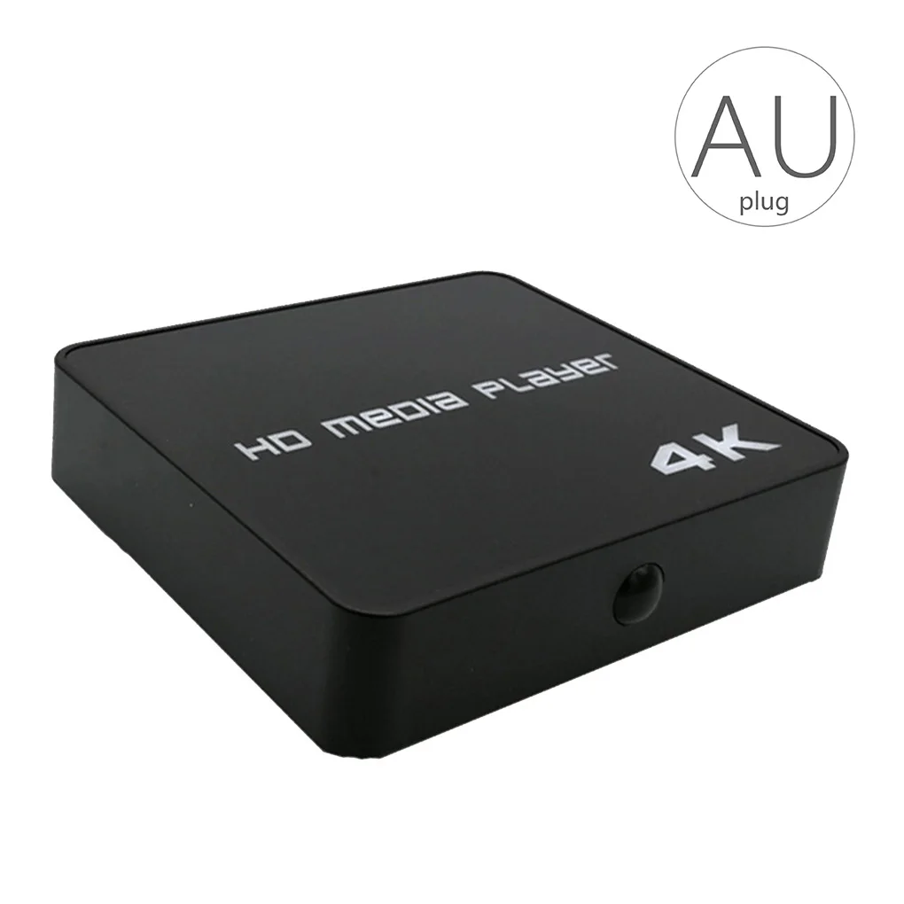 AU Plug 4K HD медиаплеер 1080P USB Видео Мультимедиа цифровые вывески рекламные плеер коробка автоматическое воспроизведение медиаплеер EU/US/UK/AU Plug - Цвет: AU Plug