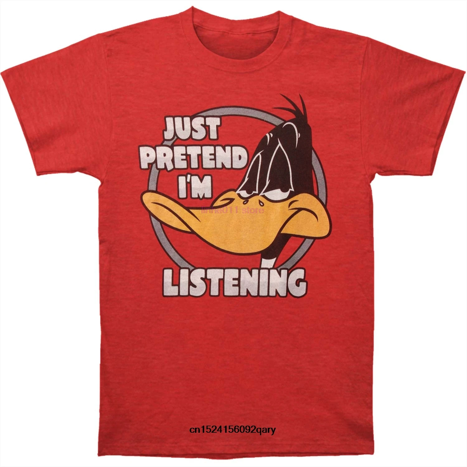 Мужская забавная футболка для женщин и мужчин крутая Looney Tunes с надписью Just