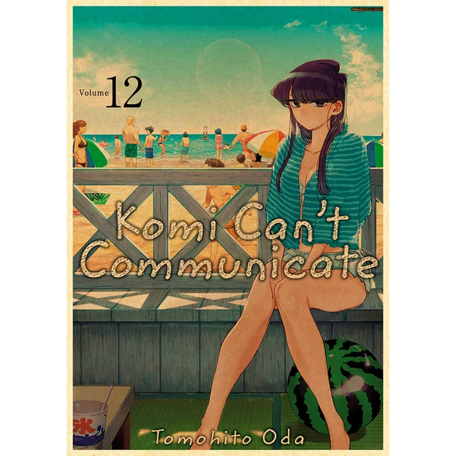 Komyushou Desu Posters Anime Komi Cant Communicate Poster Kraft Paper Vintage Home Room Art Wall Stickers 17