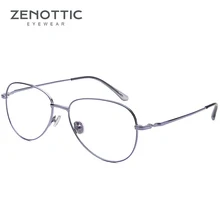 ZENOTTIC поддельные очки рамка для женщин разработано для близорукости оптические очки в оправе очки 0107 очки