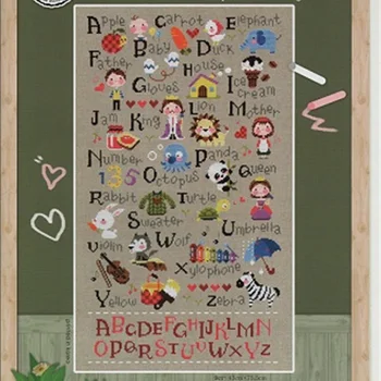 

G39 Stich Cross Stitch Kits Craft Packages 100% Cotton Fabric Floss Counted New Designs Needlework Embroidery Cross-Stitching