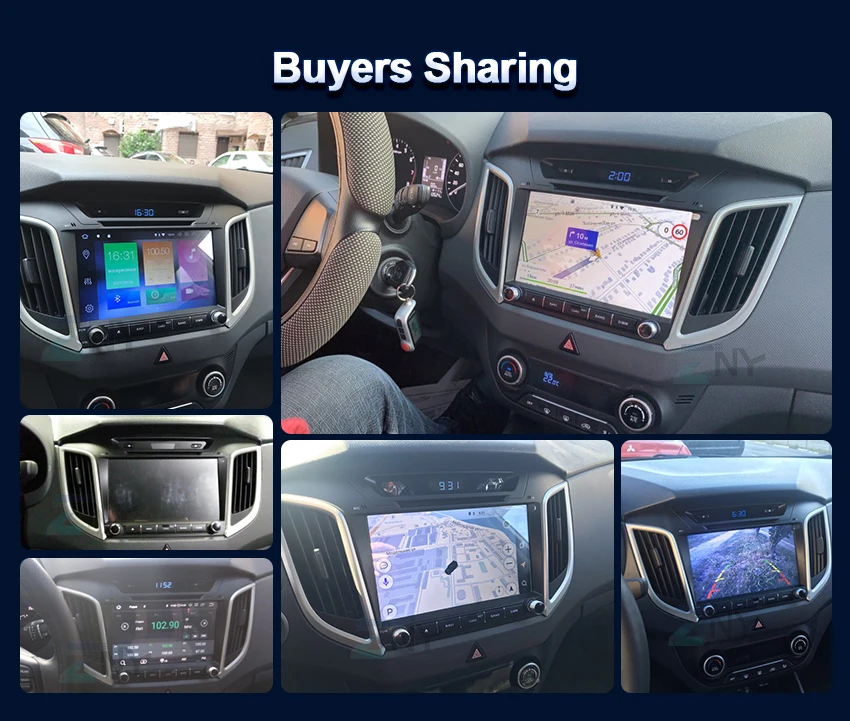 " Android 9,0 автомобильный DVD для hyundai Creta IX25 Авто Радио FM RDS стерео WiFi gps Навигация резервная камера