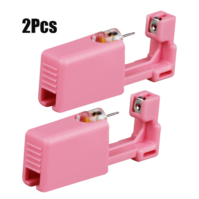 Ear Piercing Gun Kit Disposable Disinfect Safety Earring Piercer Machine Studs Nose CLip Body Jewelry Piercing Tool