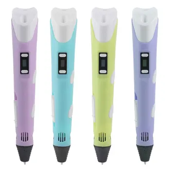 

Professional Intelligent 3D Drawing Pen Children 1.75mm DIY Stereo Printing Pen Filament Meaningful Toy Gift For Kids AU Plug