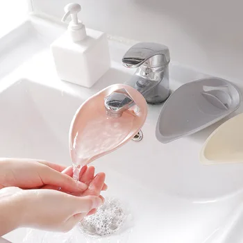 

Kitchen Silicon Faucet Extender Water Taps Extender for Kids Children Bathhroom Sink Washing Water Tap Extendion