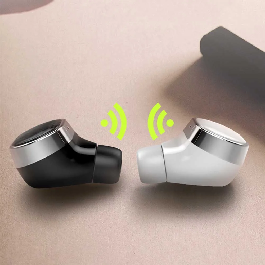 Горячая портативный стерео Встроенный микрофон Bluetooth 5,0 беспроводные наушники деловые наушники с зарядным чехлом