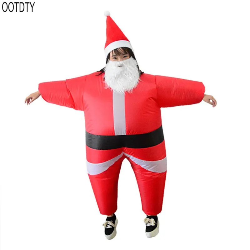 

Children's Santa Inflatables Fun Festival Kids Show Dress Up dressing Suit Prop