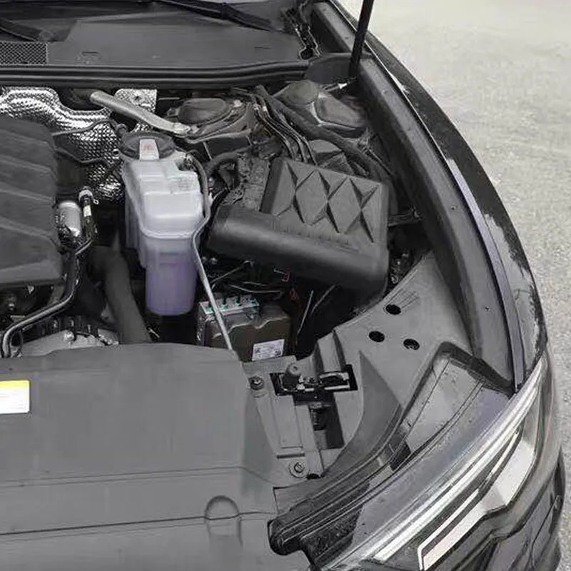 Карманго для Audi A6 C8 автомобильный аккумулятор питания электрода протектор отрицательный зажим клемма крышка оболочки