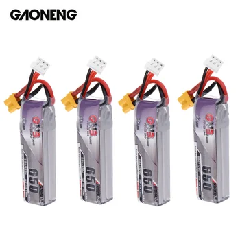 

Gaoneng 7.6V 650mAh 60C 2S HV 4.35V Lipo Battery XT30 Plug for Happymodel FPV Racing Cine Whoop BetaFPV Drone