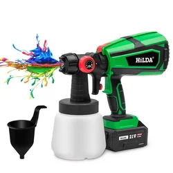 Pistola elétrica de alta potência pistola elétrica pistola de pulverização controle de fluxo pistola de pulverização fácil de pulverizar e limpar pulverizador mal ventilado da pintura